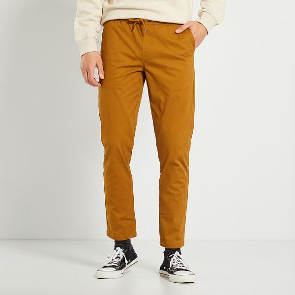 pantaloni slim fit uomo