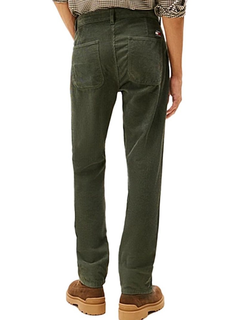 Pantaloni Slim Fit Uomo Tommy Hilfiger Verde - Kiabi