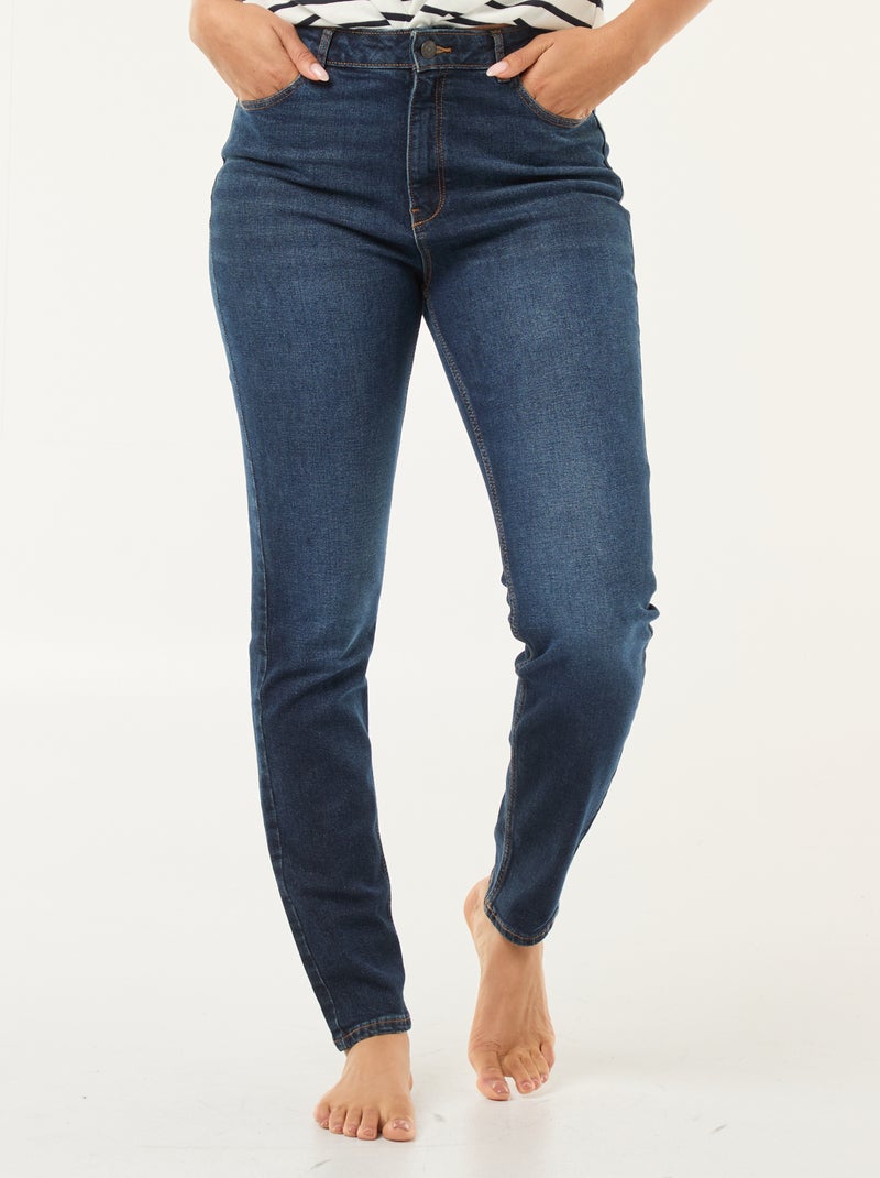 Pantaloni slim in denim 30L BLU - Kiabi