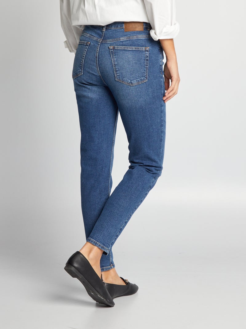 Pantaloni slim in denim 30L BLU - Kiabi