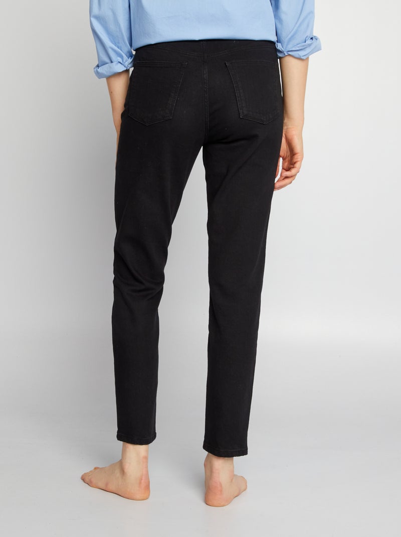 Pantaloni slim in denim 30L NERO - Kiabi