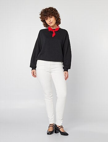 Pantaloni slim in denim 32L