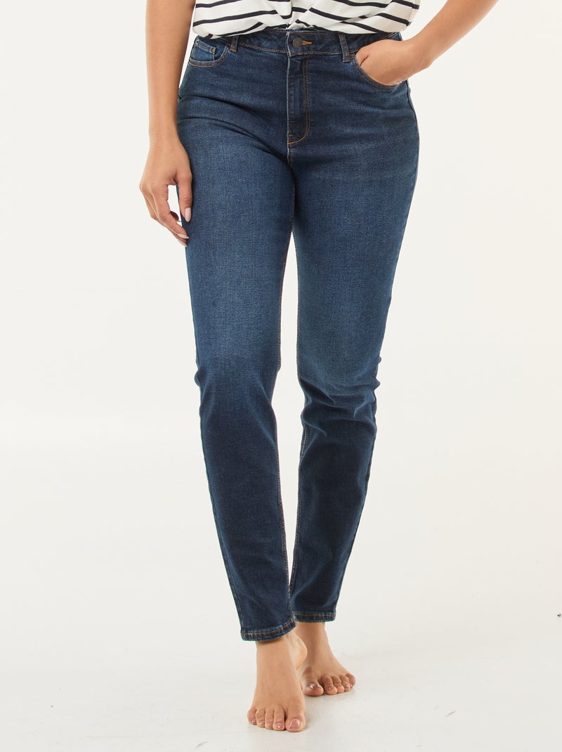 Pantaloni slim in denim 32L BLU - Kiabi