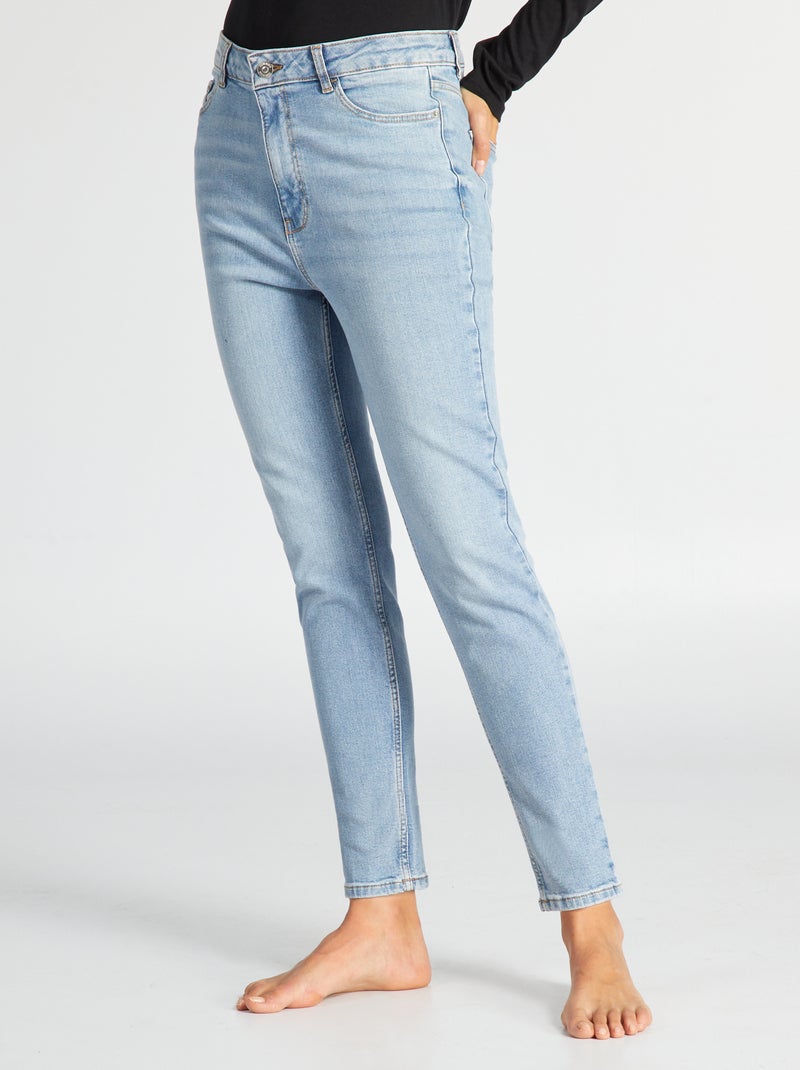 Pantaloni slim in denim 32L blu - Kiabi