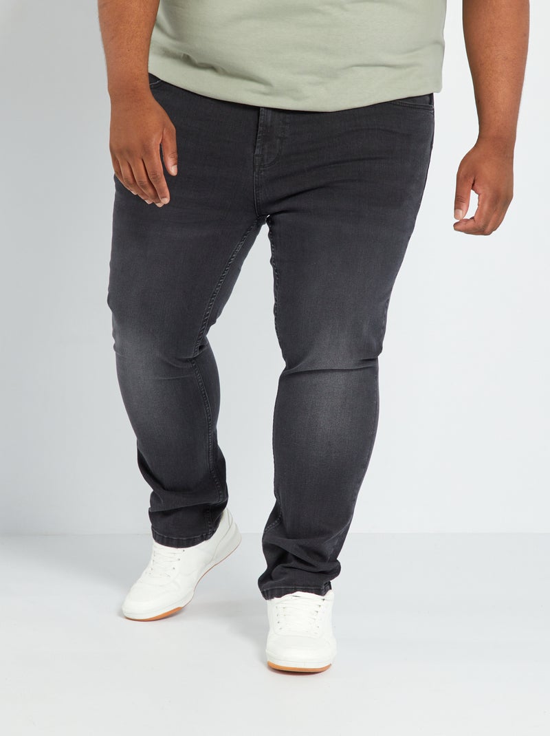Pantaloni slim in denim 34L GRIGIO - Kiabi