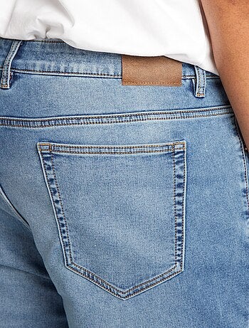 Pantaloni slim in denim