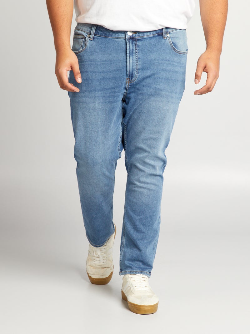 Pantaloni slim in denim BLU - Kiabi