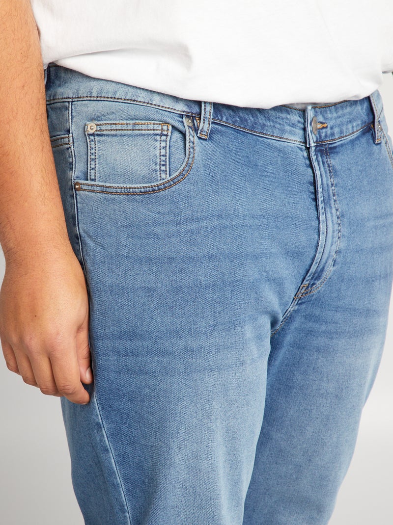 Pantaloni slim in denim BLU - Kiabi