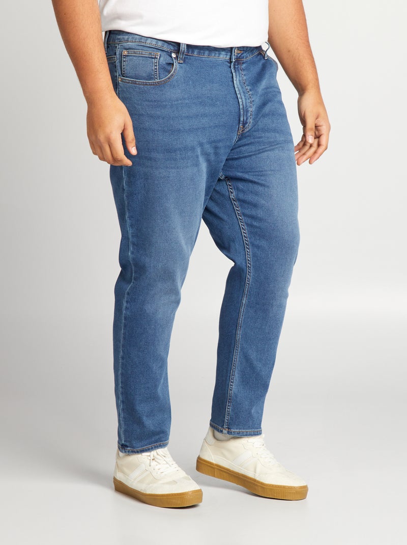 Pantaloni slim in denim BLU - Kiabi