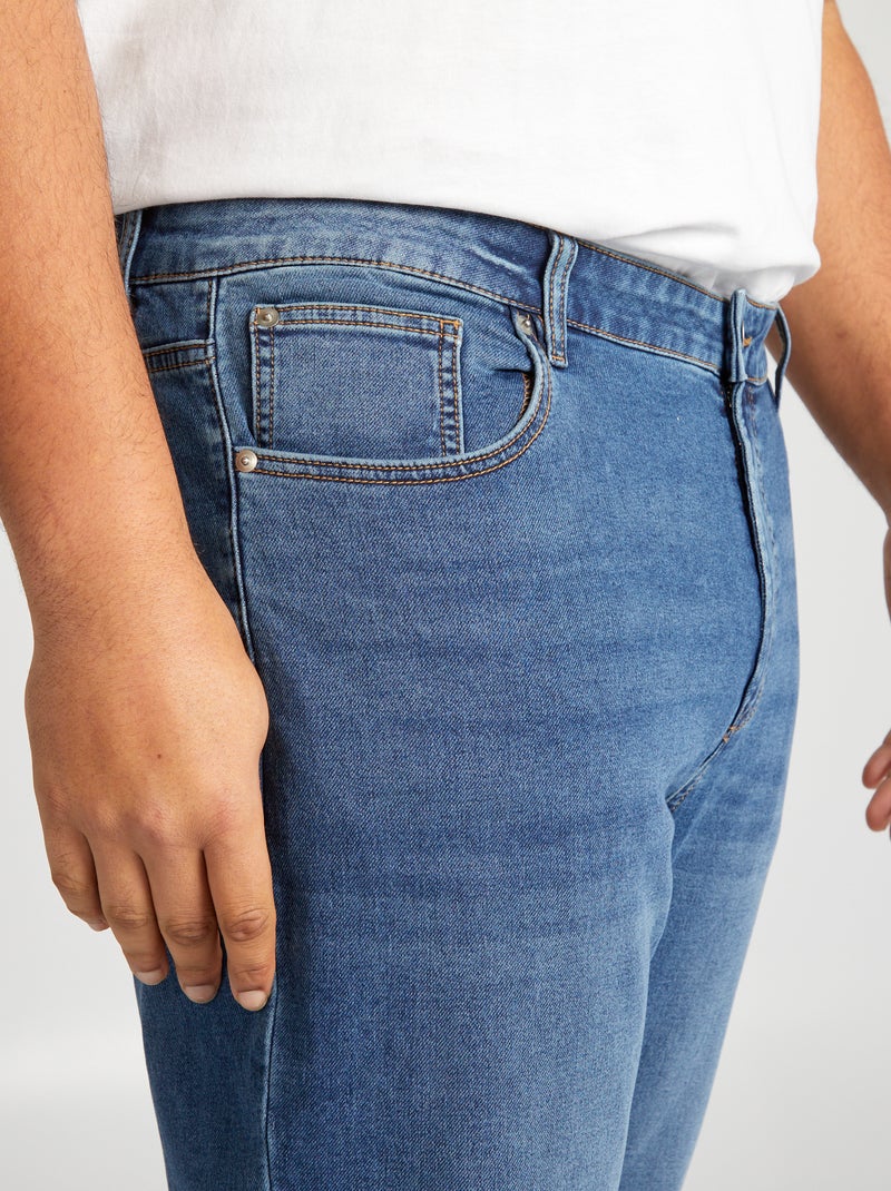 Pantaloni slim in denim BLU - Kiabi