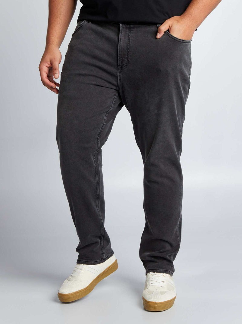 Pantaloni slim in denim GRIGIO - Kiabi