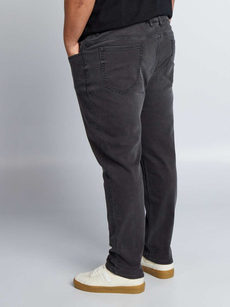 Pantaloni slim in denim GRIGIO - Kiabi