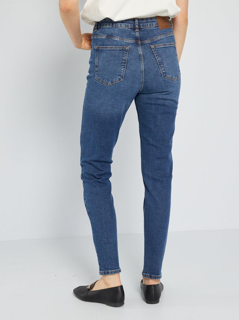 Pantaloni slim in denim L34 BLU - Kiabi