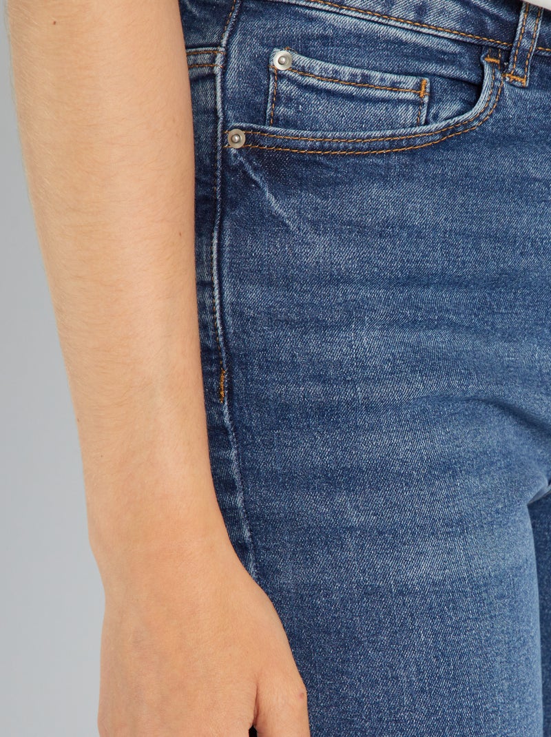 Pantaloni slim in denim L34 BLU - Kiabi