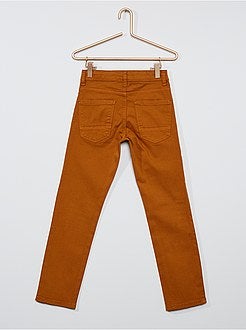 Pantaloni slim in twill eco-sostenibili - Kiabi