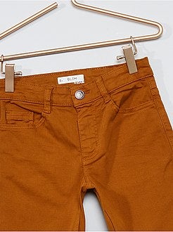 Pantaloni slim in twill eco-sostenibili - Kiabi