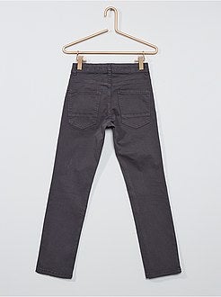 Pantaloni slim in twill eco-sostenibili - Kiabi