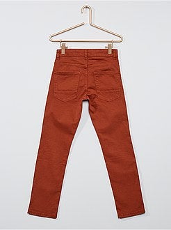 Pantaloni slim in twill eco-sostenibili - Kiabi