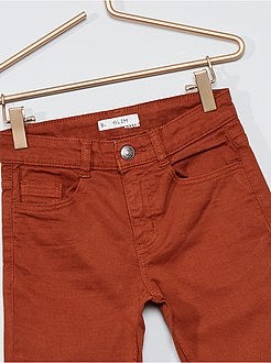 Pantaloni slim in twill eco-sostenibili - Kiabi