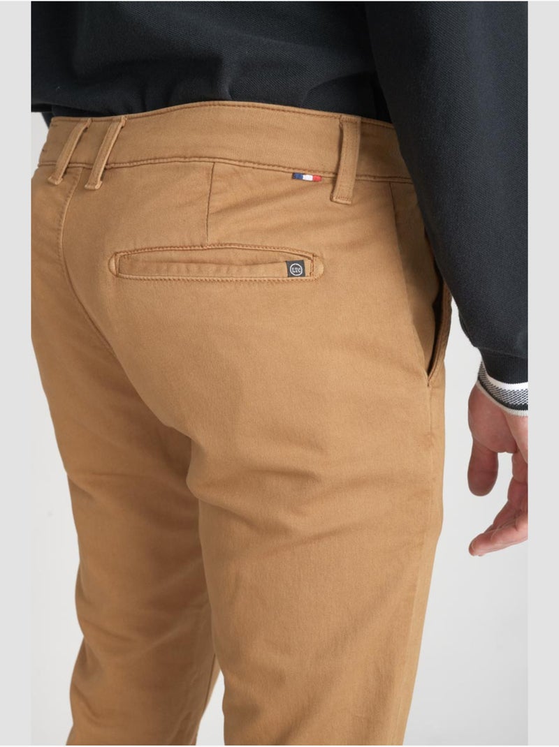 Pantaloni slim JOGG Marrone - Kiabi