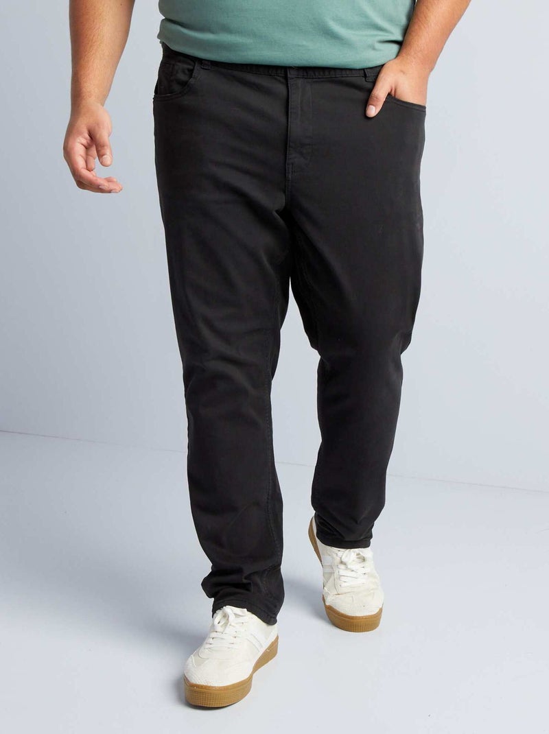 Pantaloni slim L30 Nero - Kiabi
