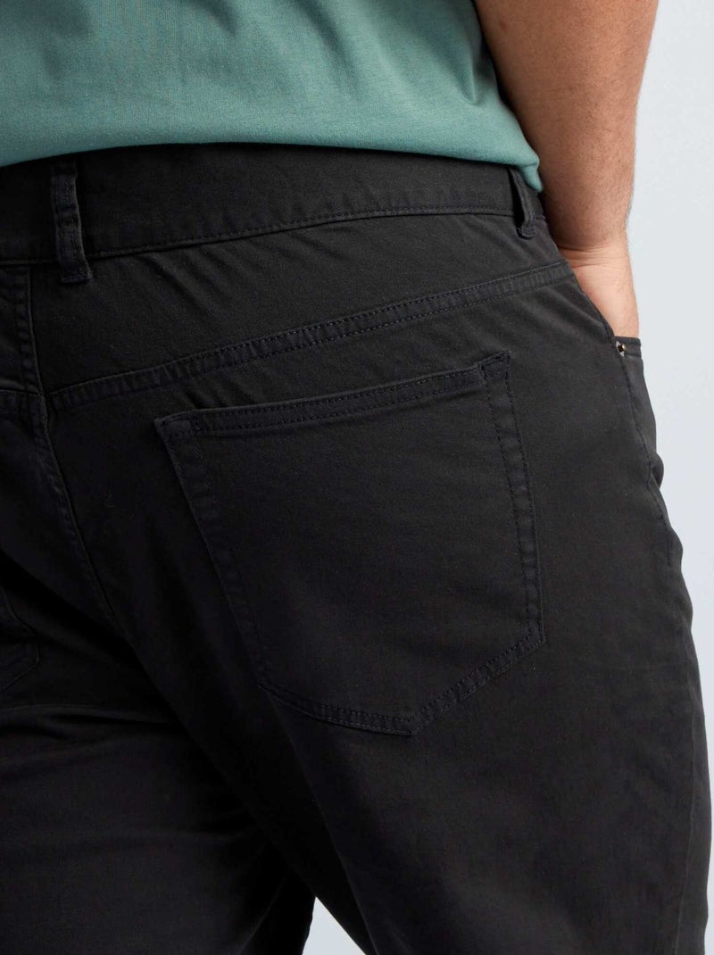 Pantaloni slim L30 Nero - Kiabi