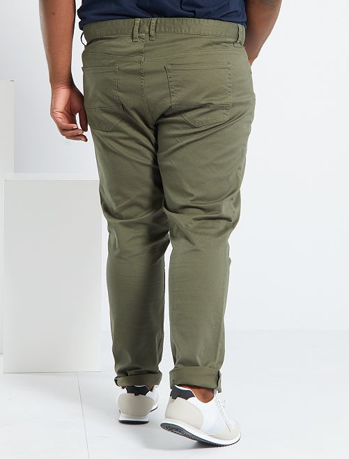 Pantaloni slim L32 - KAKI - Kiabi - 15.00€
