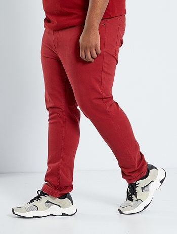 Pantaloni da - rosso - Kiabi