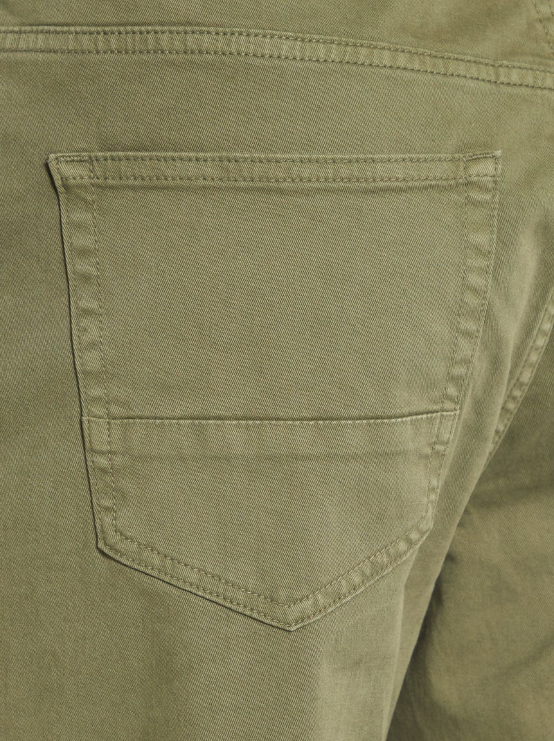 Pantaloni slim L36 per persone più alte di 190 cm KAKI - Kiabi