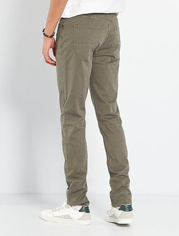 Pantaloni slim L38 +195cm
