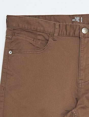 Pantaloni slim L38 +195cm