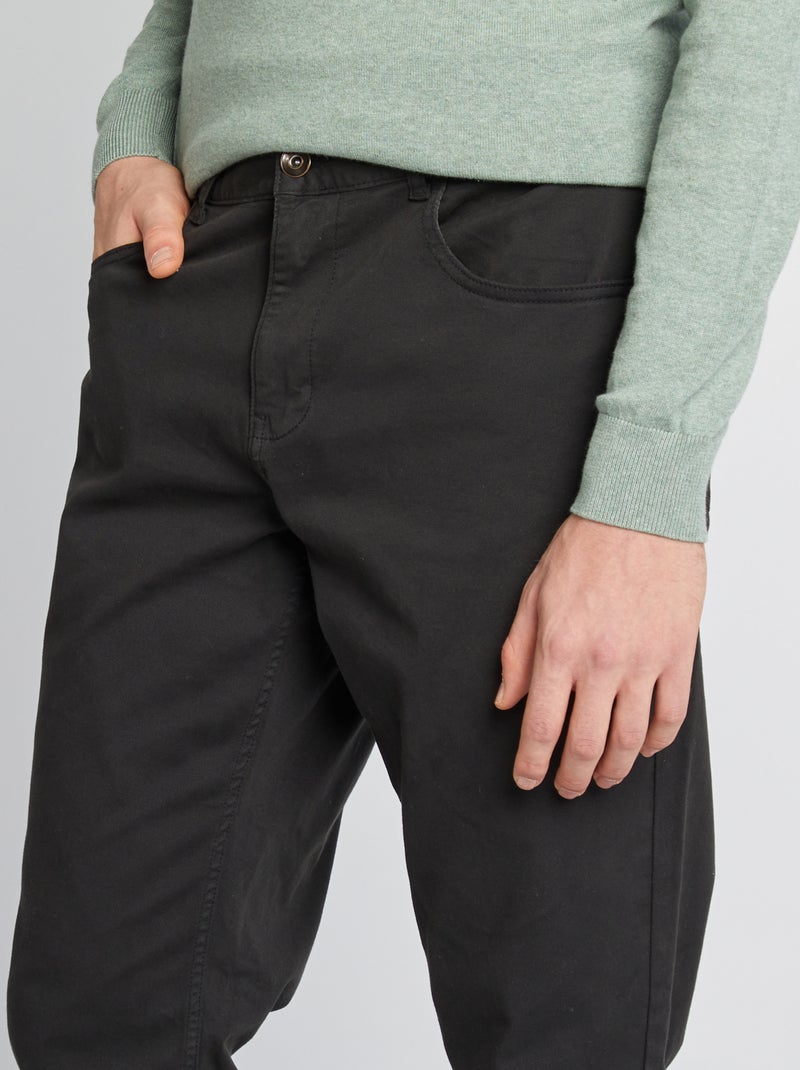 Pantaloni slim L38 +195cm Nero - Kiabi