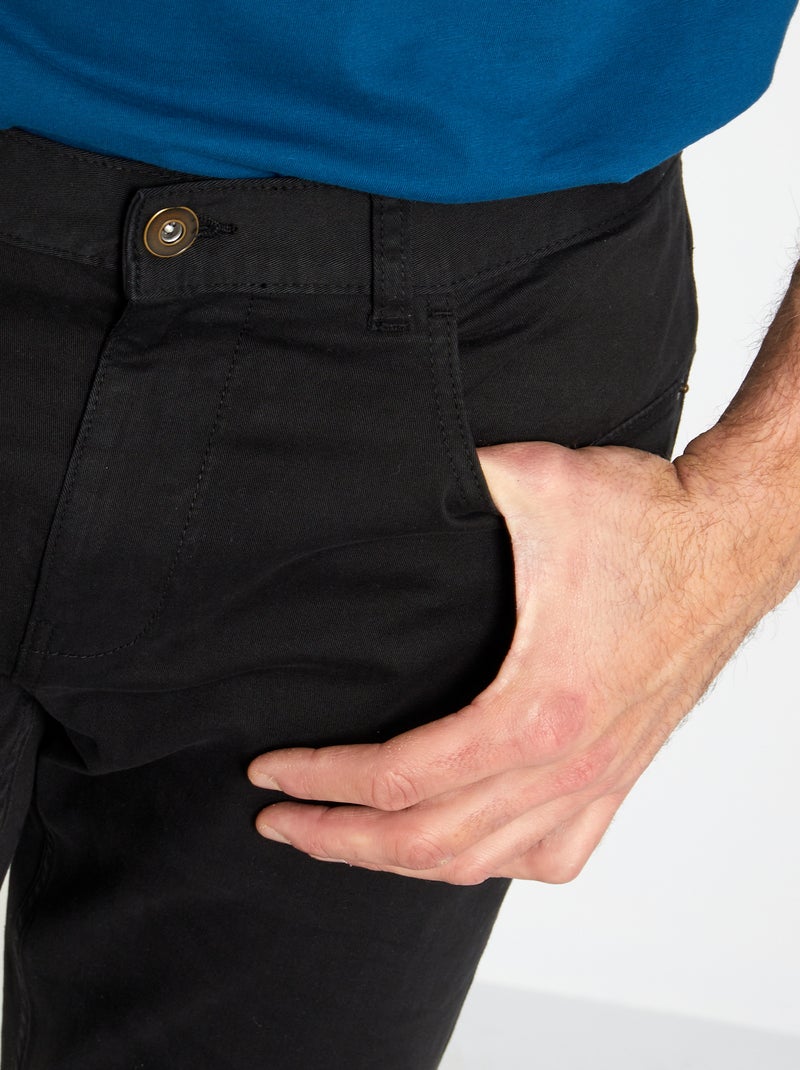 Pantaloni slim L38 +195cm Nero - Kiabi