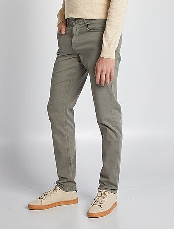 Pantaloni slim L38 +195cm