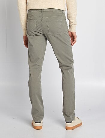 Pantaloni slim L38 +195cm