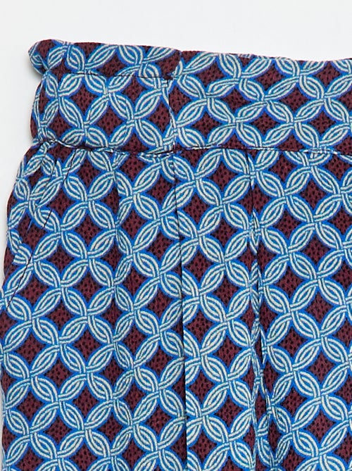 Pantaloni smart leggeri wax - Kiabi