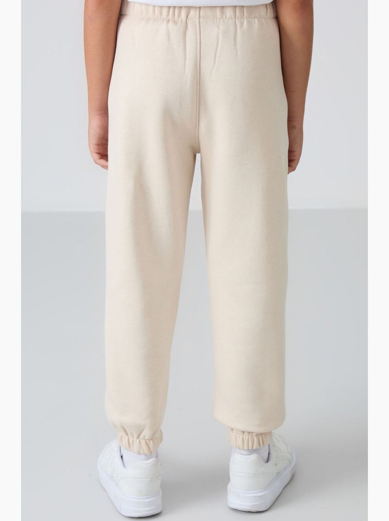 Pantaloni sport bambino tommy Nero Beige - Kiabi