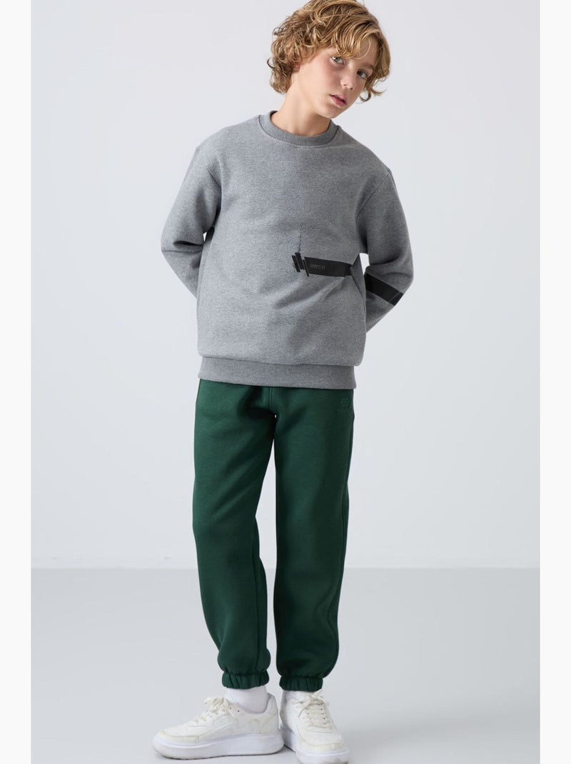 Pantaloni sport bambino tommy Nero Verde - Kiabi