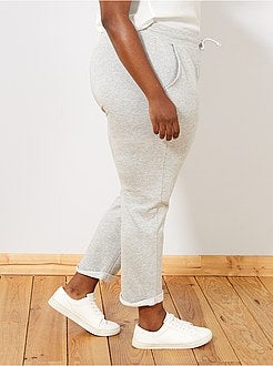 Pantaloni sport tessuto felpato - Kiabi