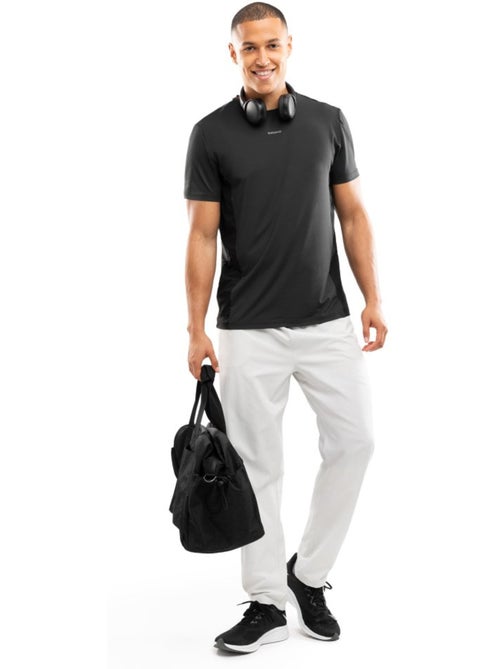 Pantaloni sportivi con vestibilità comoda da uomo fitness uomo function gray - Kiabi
