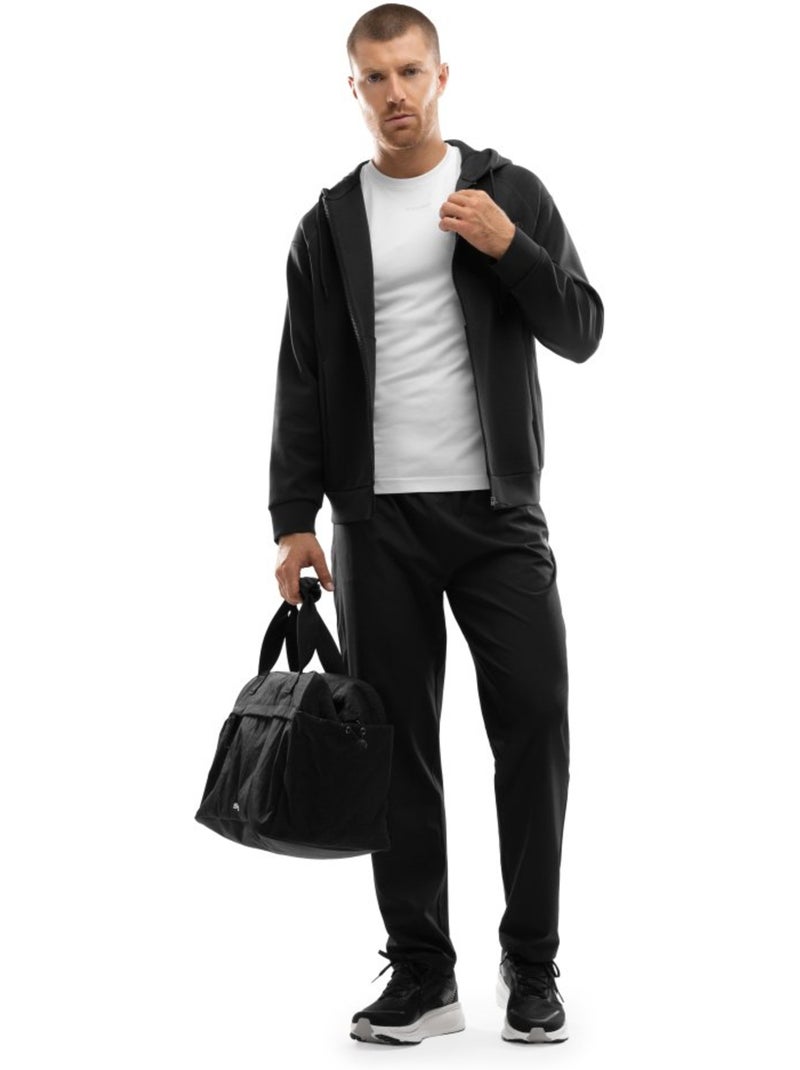 Pantaloni sportivi con vestibilità comoda da uomo fitness uomo function Nero - Kiabi