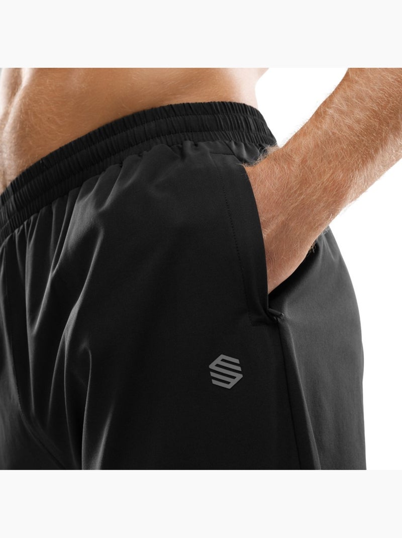 Pantaloni sportivi con vestibilità comoda da uomo fitness uomo function Nero - Kiabi