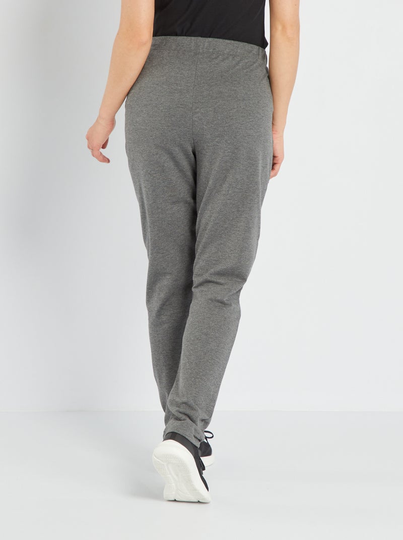 Pantaloni sportivi in jersey grigio - Kiabi