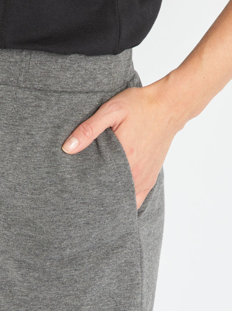 Pantaloni sportivi in jersey grigio - Kiabi
