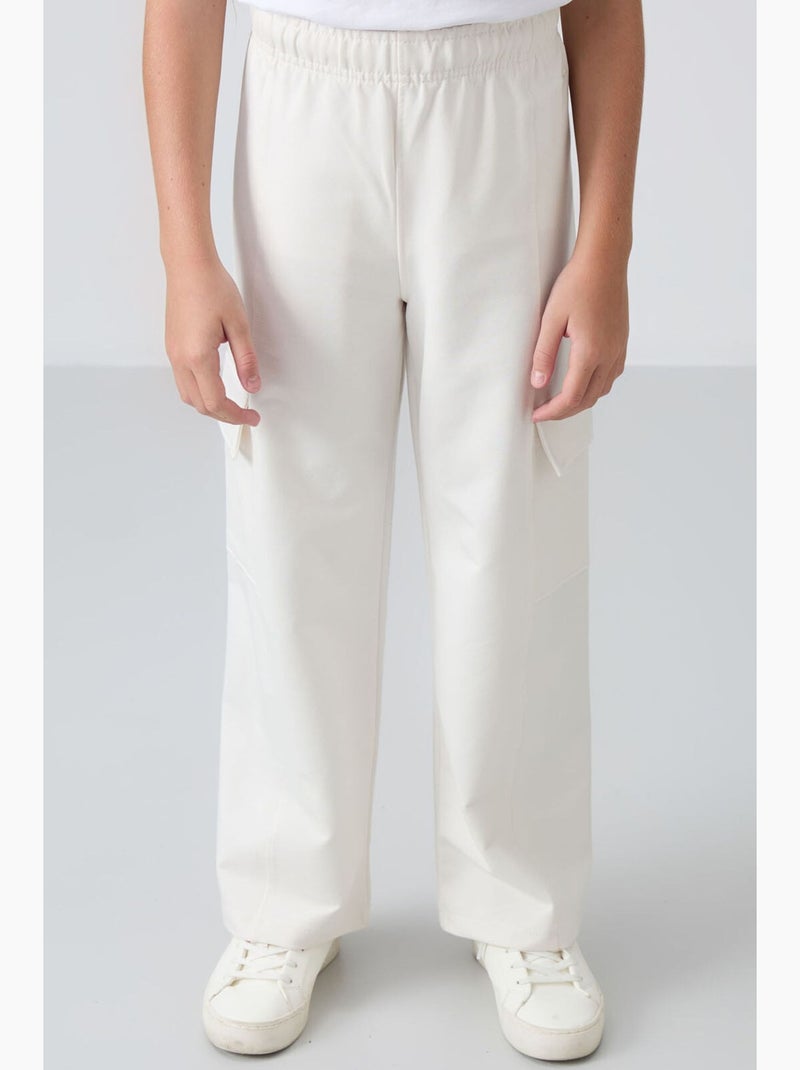Pantaloni sportivi in misto cotone tommy Bianco sporco - Kiabi