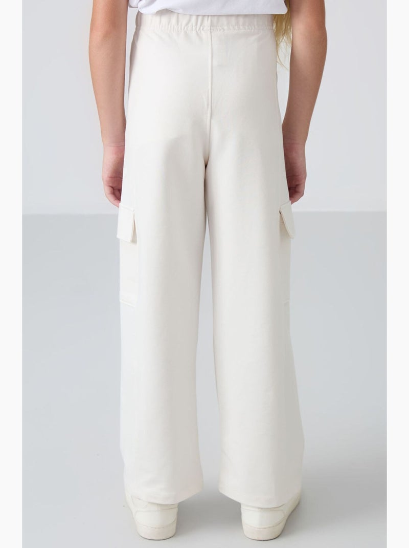 Pantaloni sportivi in misto cotone tommy Bianco sporco - Kiabi