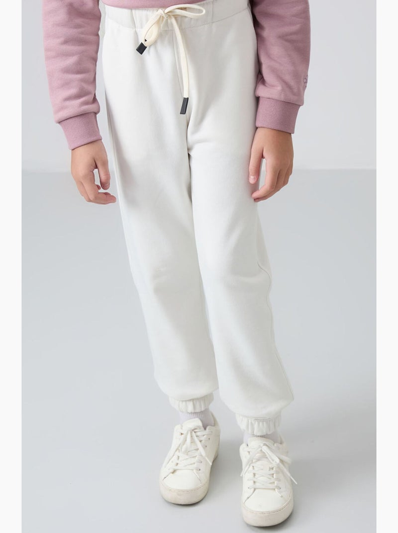 Pantaloni sportivi in misto cotone tommy Bianco sporco - Kiabi