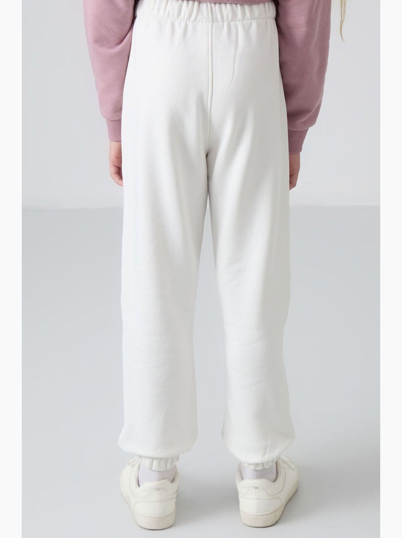 Pantaloni sportivi in misto cotone tommy Bianco sporco - Kiabi