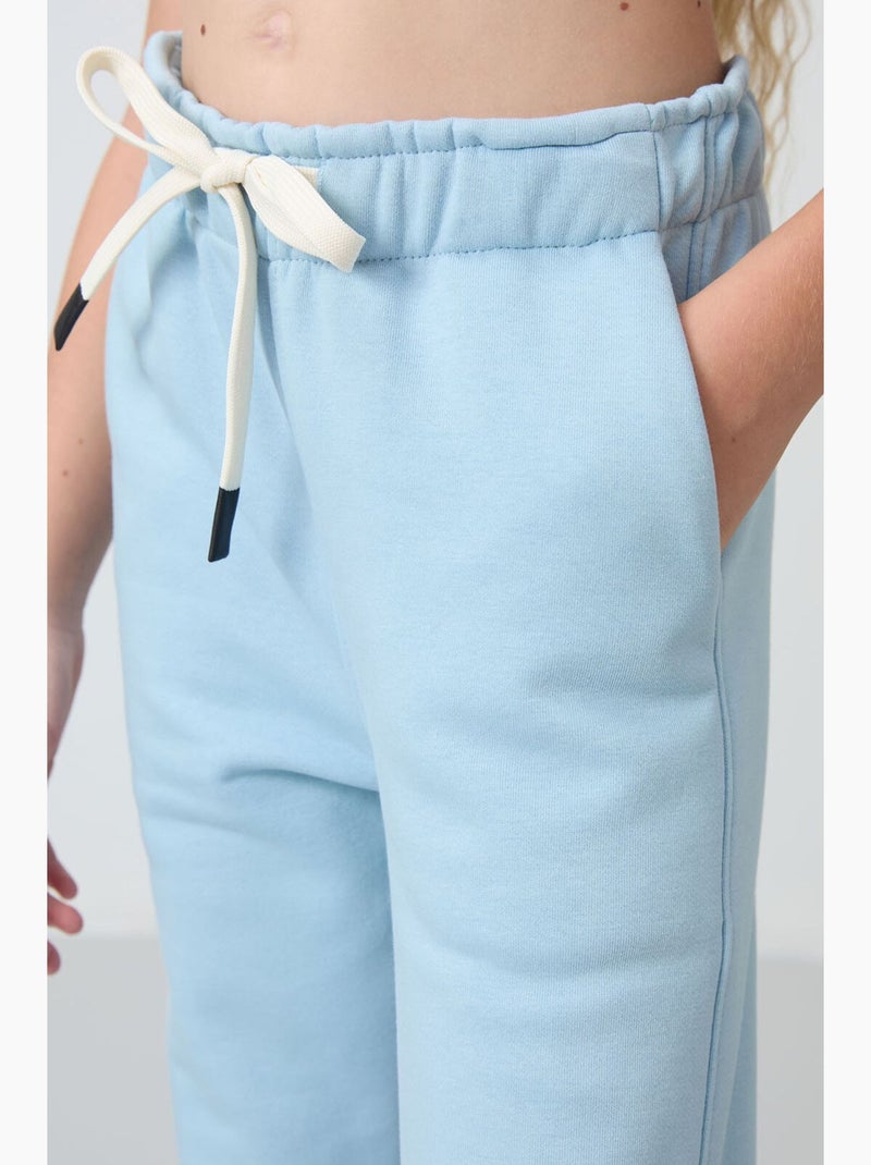 Pantaloni sportivi in misto cotone tommy Blu cielo - Kiabi