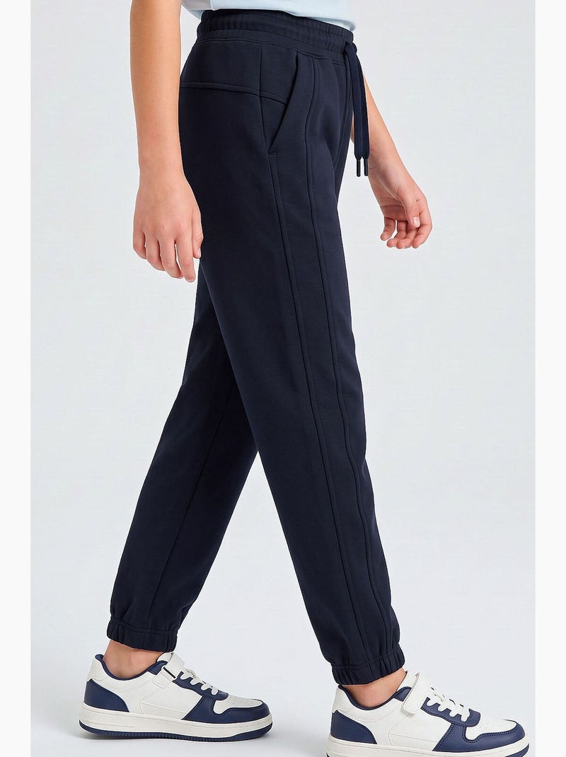 Pantaloni sportivi in misto cotone tommy Blu notte - Kiabi